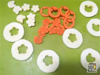 香煎西葫芦胡萝卜软饼-小螃蟹的做法步骤3
