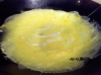 青瓜肉片炒蛋的做法步骤6