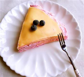 火龙果酸奶千层蛋糕的做法步骤9