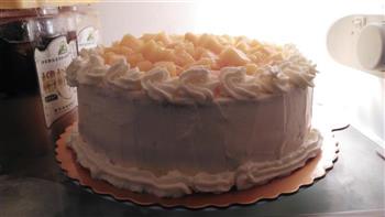 鲜芒果奶油生日蛋糕八寸的做法图解9
