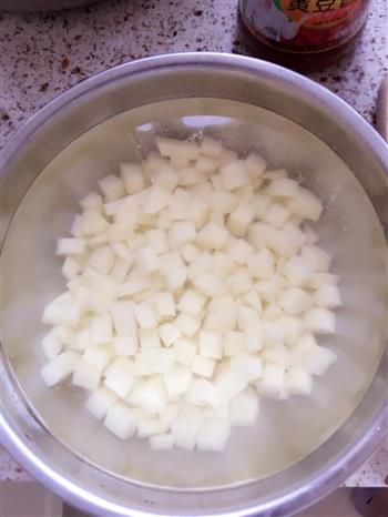 土豆豆角焖饭的做法图解3