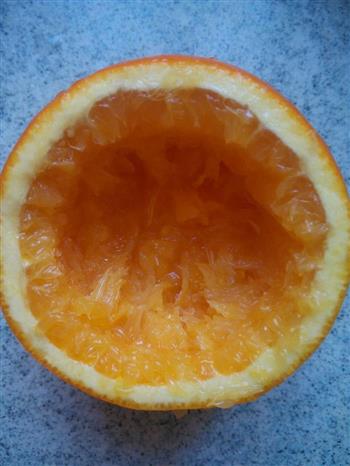 鱼肉酿橙子的做法图解4