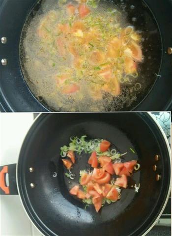 西红柿疙瘩汤的做法步骤3