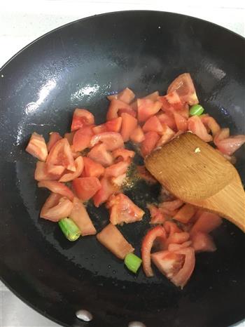 西红柿打卤面的做法步骤7