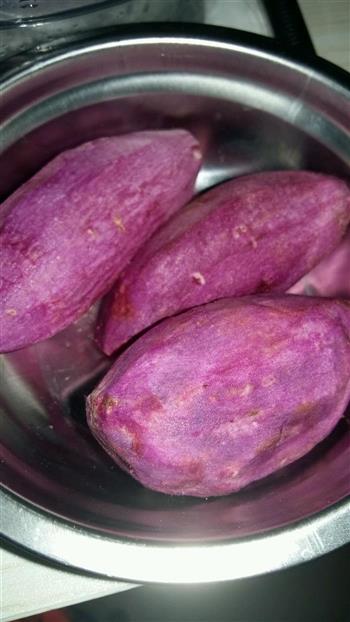 紫薯牛奶西米露的做法步骤3