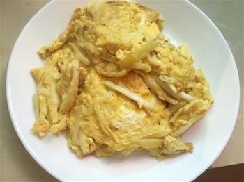 韭黄炒鸡蛋的做法步骤5