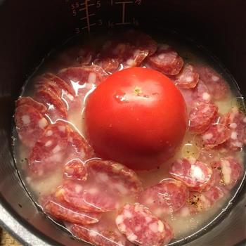 升级版番茄焖饭的做法步骤5