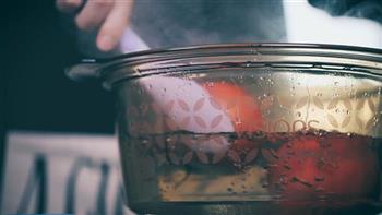 辣味番茄龙利鱼汤的做法步骤4