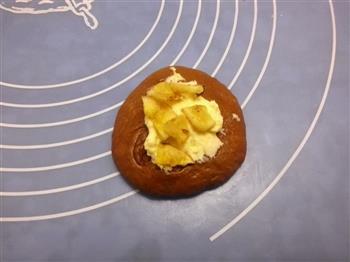 可可乳酪香蕉小刺猬-烤立方的做法图解8