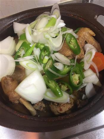 韩式辣鸡肉火锅的做法步骤8