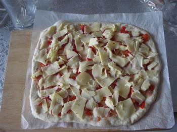 意式薄底香肠披萨的做法步骤9