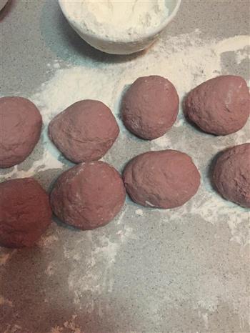 紫薯牛肉馅饼的做法步骤2