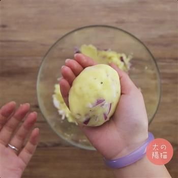 土豆培根鸡蛋卷的做法步骤3