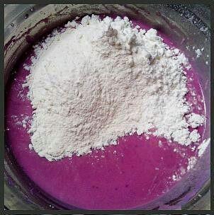 紫薯豆腐花蛋糕的做法步骤4