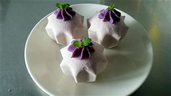 紫薯豆腐花蛋糕的做法步骤9