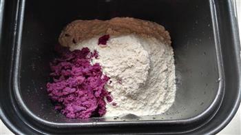 润唐馒头面包机自做紫薯馒头的做法图解4
