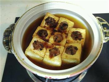 砂锅豆腐酿的做法图解10