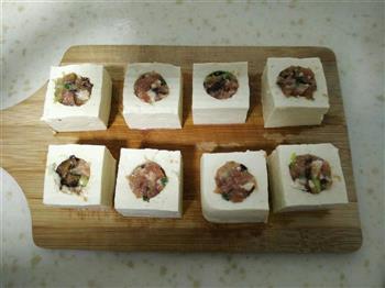 砂锅豆腐酿的做法图解6