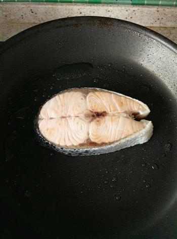 三文鱼味增汤的做法图解4