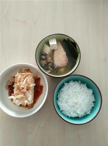 三文鱼味增汤的做法步骤9