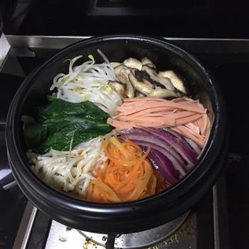 韩国石锅拌饭的做法步骤10