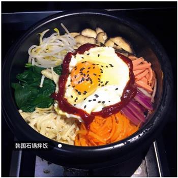 韩国石锅拌饭的做法步骤12