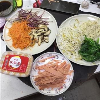 韩国石锅拌饭的做法步骤7