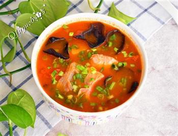 木耳番茄鱼片汤的做法步骤13
