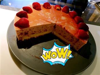草莓慕斯蛋糕的做法步骤8