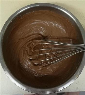 巧克力香蕉奶酪蛋糕的做法步骤17