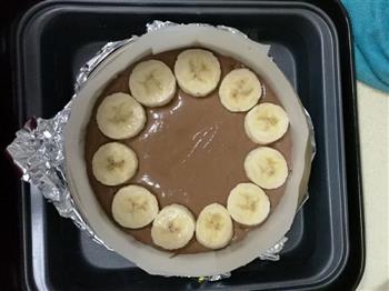 巧克力香蕉奶酪蛋糕的做法步骤22