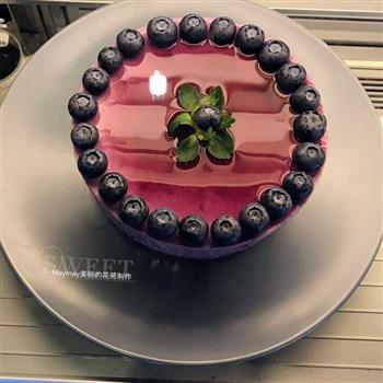 蓝莓慕斯蛋糕的做法图解10