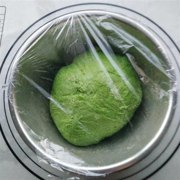菠菜莜麦软欧的做法图解5