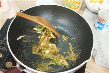 时蔬青咖喱的做法步骤2