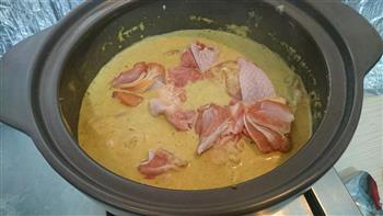 泰国菜-黄咖喱鸡腿饭的做法步骤16