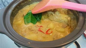 泰国菜-黄咖喱鸡腿饭的做法步骤21