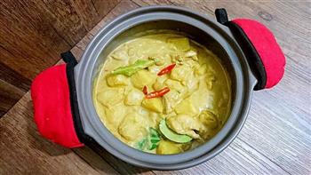 泰国菜-黄咖喱鸡腿饭的做法图解22
