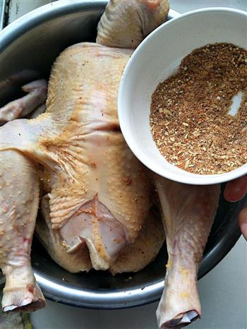 坤博砂锅盐焗鸡的做法图解4
