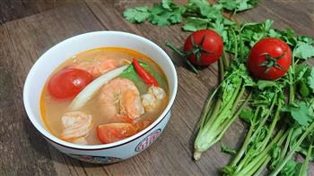 创意泰国菜-番茄冬阴功汤的做法步骤18