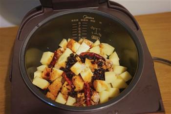 土豆焖排骨-电饭煲版的做法图解8