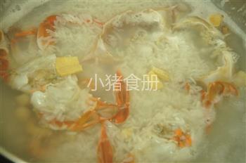 潮汕鲜甜蟹粥的做法步骤5