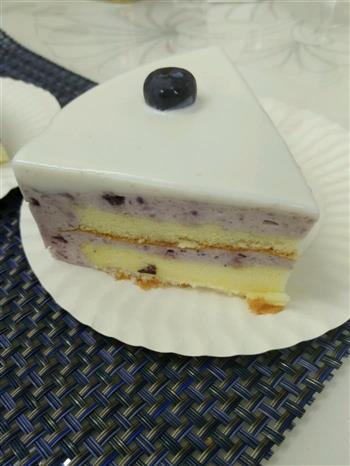 蓝莓牛奶慕斯蛋糕的做法图解9