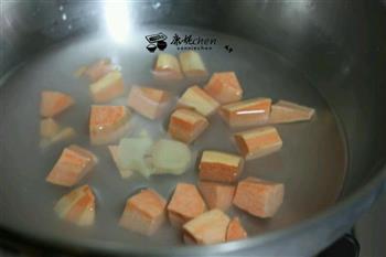 姜红糖番薯糖水的做法步骤3