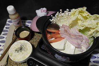 冬日暖身锅物料理—日式豆乳火锅的做法步骤10
