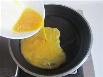 鸡蛋韭菜粉丝煎饼的做法图解4