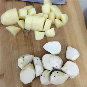 芋艿土豆蒸排骨的做法步骤2