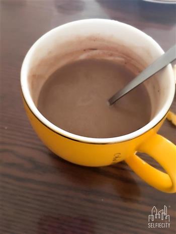 可可粉热巧克力牛奶的做法步骤10