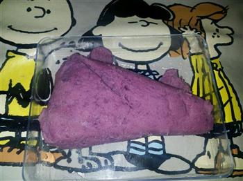 紫薯花卷的做法步骤1