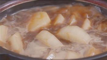 鲍汁萝卜煲，冬季温润的鲜甜味道的做法图解3