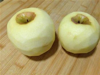 感冒食谱-煮苹果的做法图解1